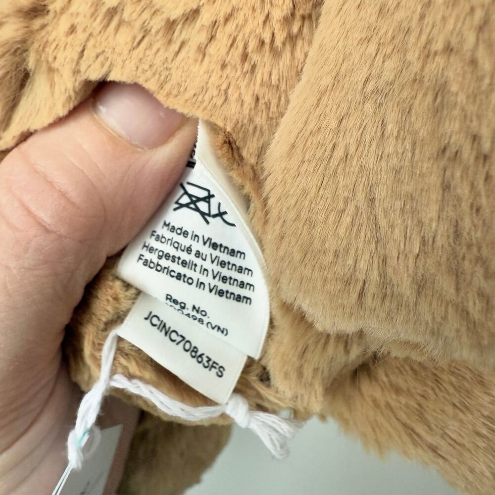 AUTHENTIC Jellycat Bashful Toffee Puppy Medium NWT - Fast Shipping! - Picture 7 of 10